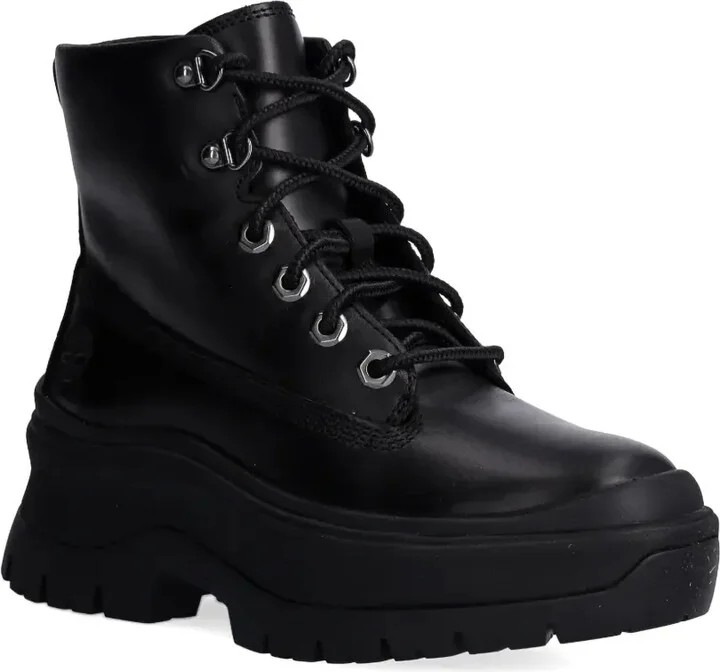 Leather Combat Boots - Image 2