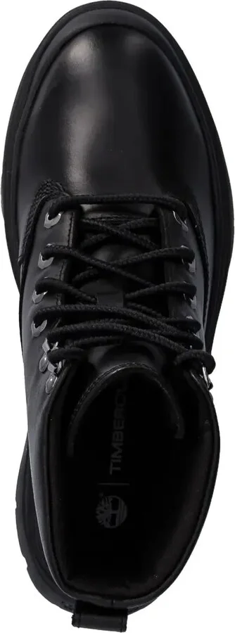 Leather Combat Boots - Image 4