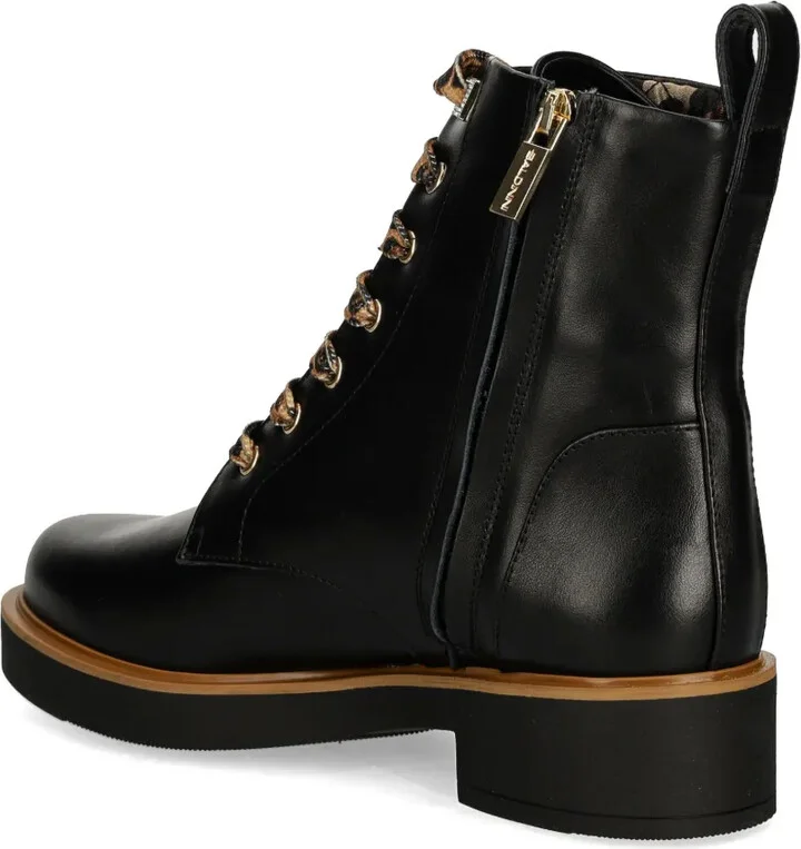 Leather Combat Boots - Image 3