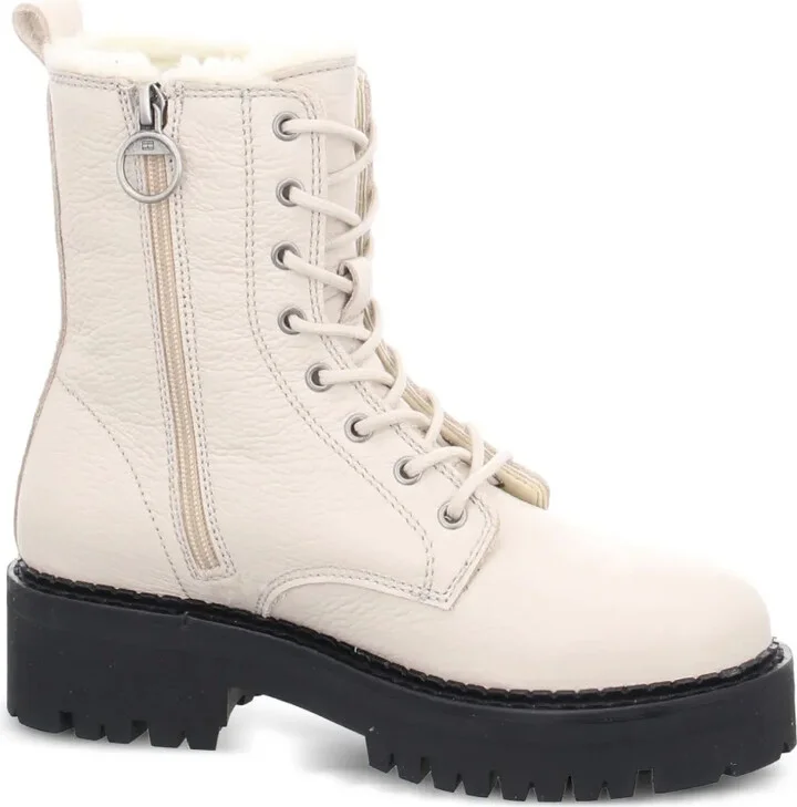 Leather Combat Boots - Image 2