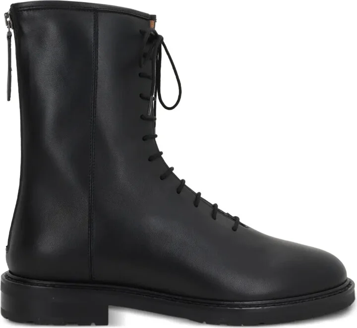 Leather Combat Boots