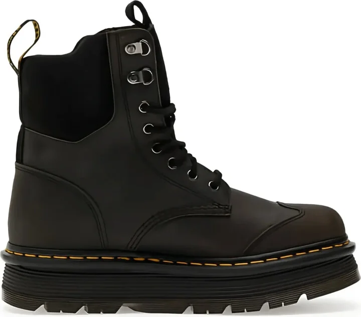 Leather Combat Boots