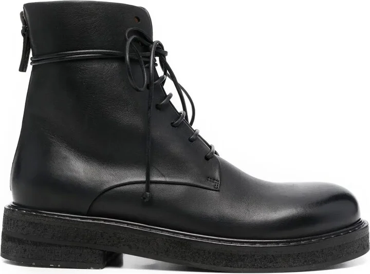 Leather Combat Boots
