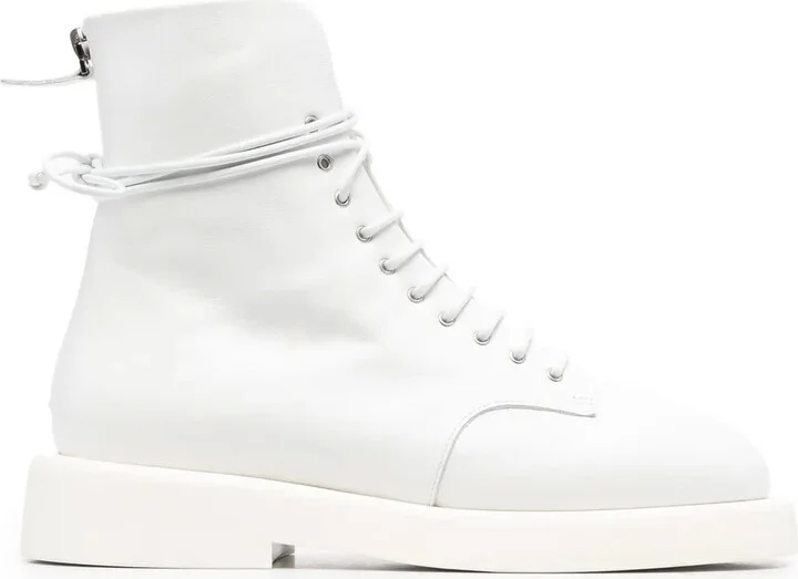 Leather Combat Boots