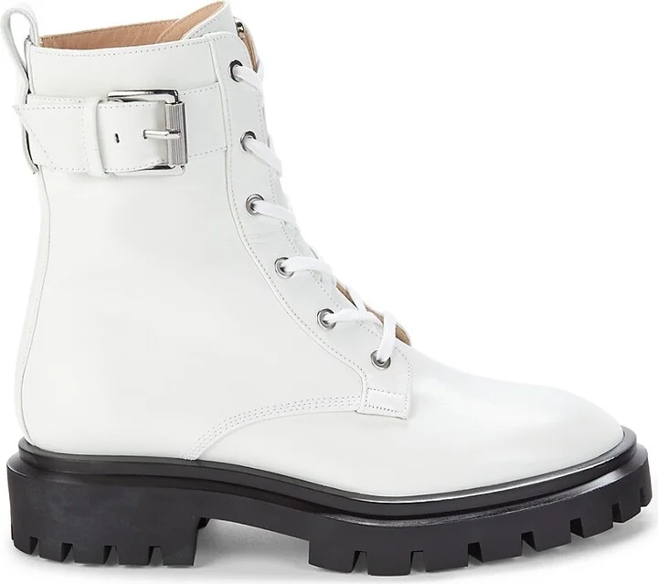 Leather Combat Boots