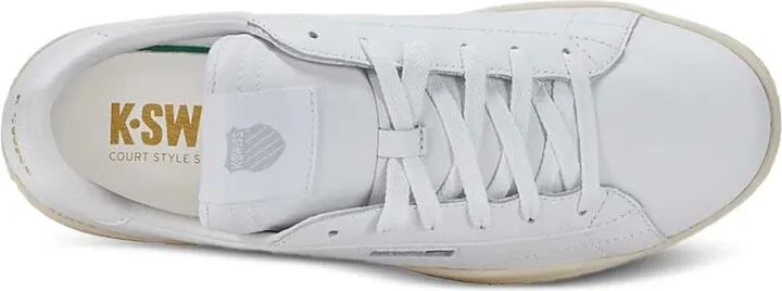 Leather Court-Style Sneakers - Image 4