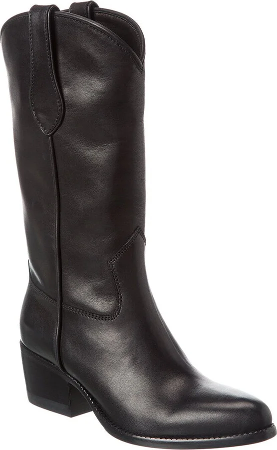 Leather Cowboy Boot