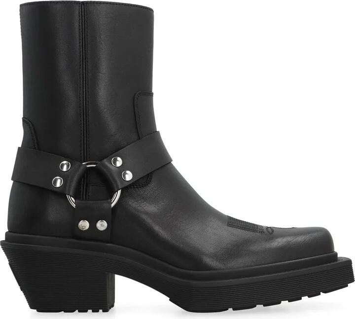 Leather Cowboy Boots - Image 2