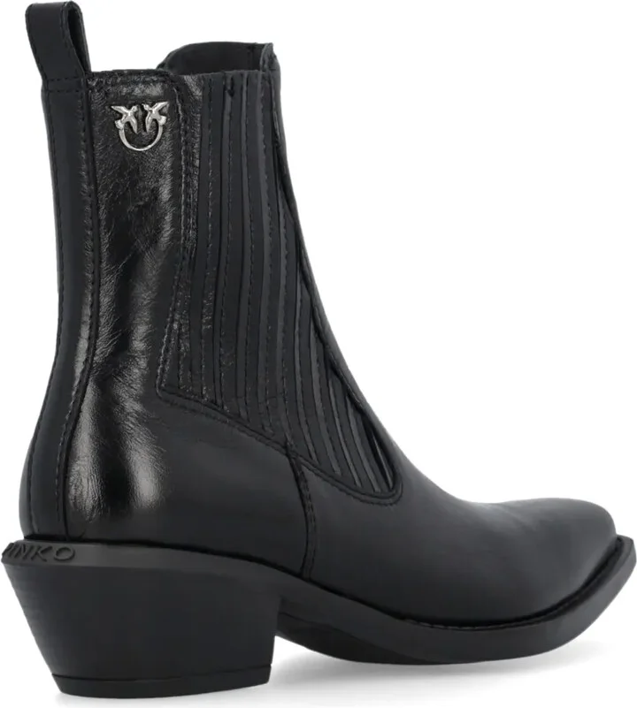 Leather Cowboy Boots - Image 3