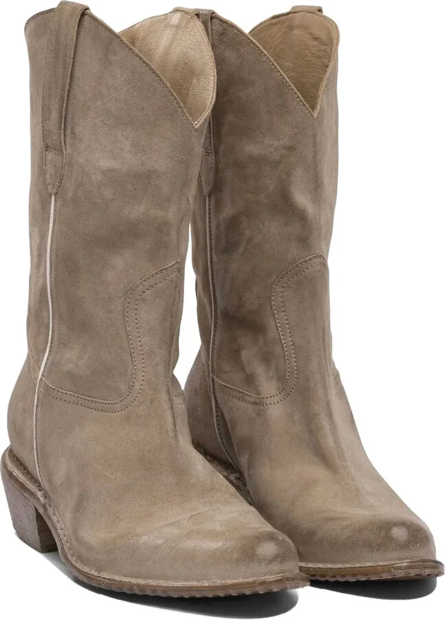 Leather Cowboy Boots - Image 2