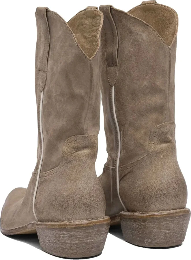 Leather Cowboy Boots - Image 3