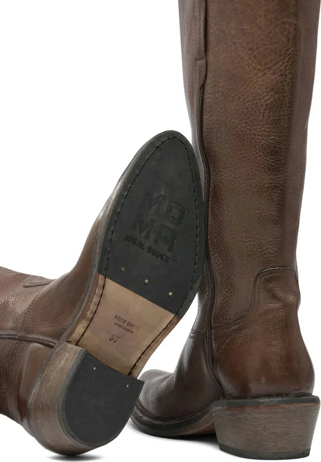 Leather Cowboy Boots - Image 4