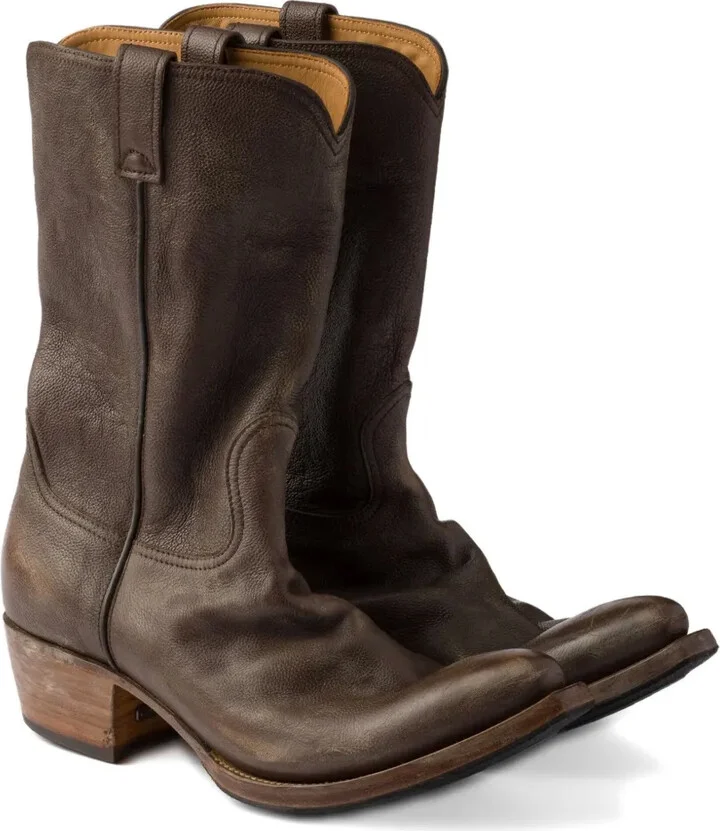 Leather Cowboy Boots - Image 2