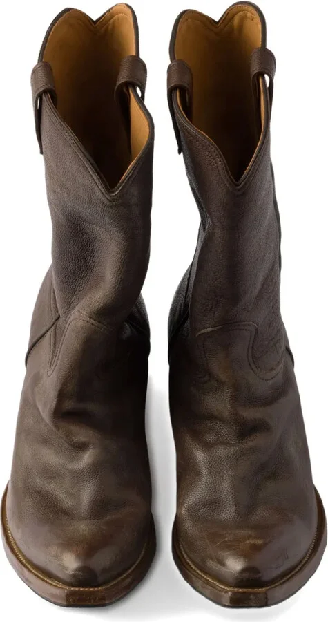 Leather Cowboy Boots - Image 3
