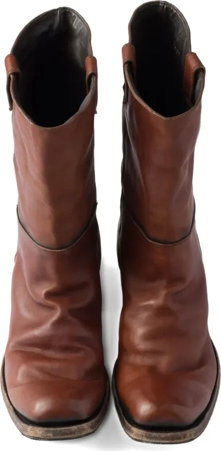 Leather Cowboy Boots - Image 4