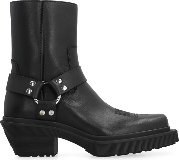 Leather Cowboy Boots