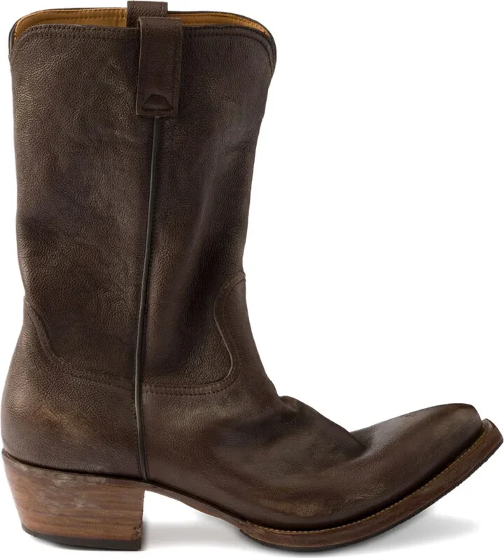 Leather Cowboy Boots