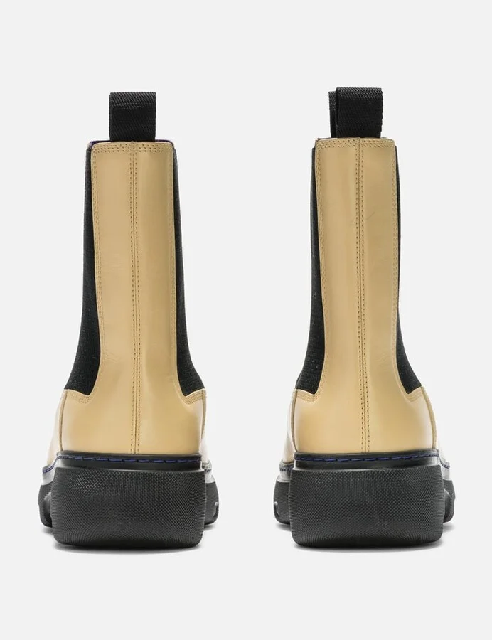 Leather Creeper Chelsea Boots - Image 3