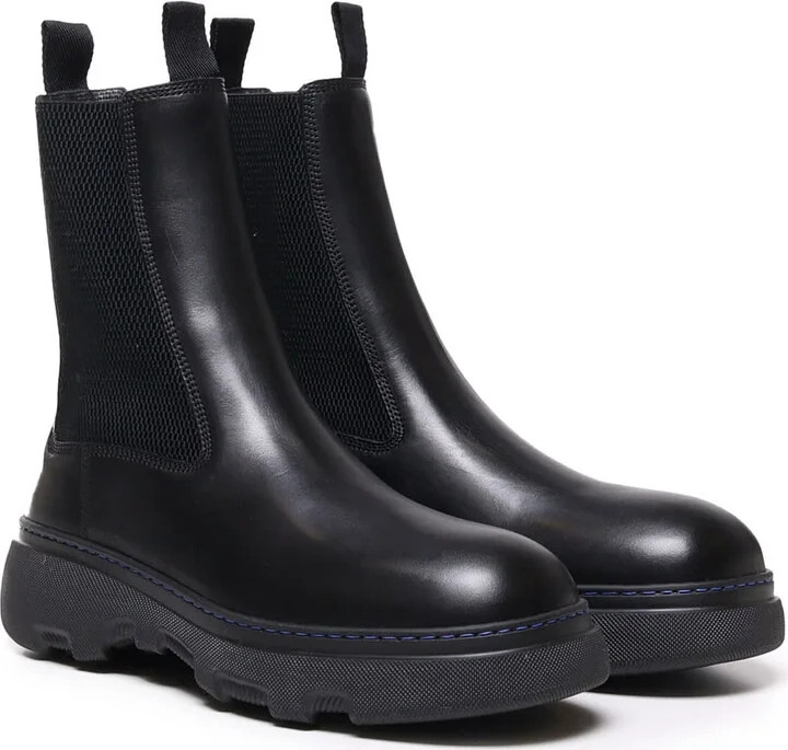 Leather Creeper Chelsea Boots - Image 2