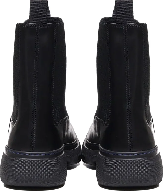 Leather Creeper Chelsea Boots - Image 3