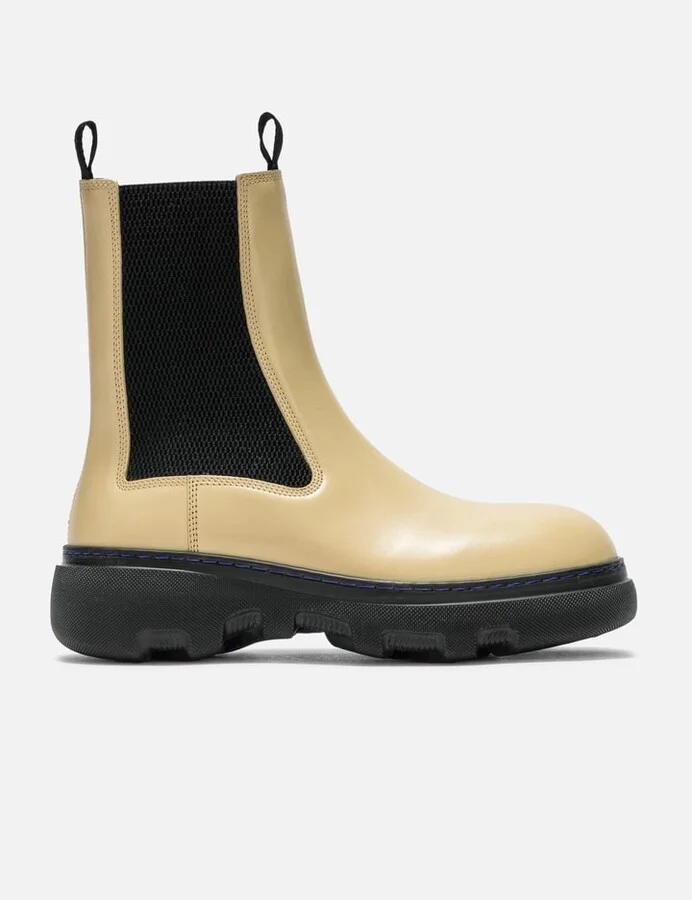 Leather Creeper Chelsea Boots