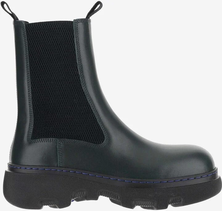 Leather Creeper Chelsea Boots