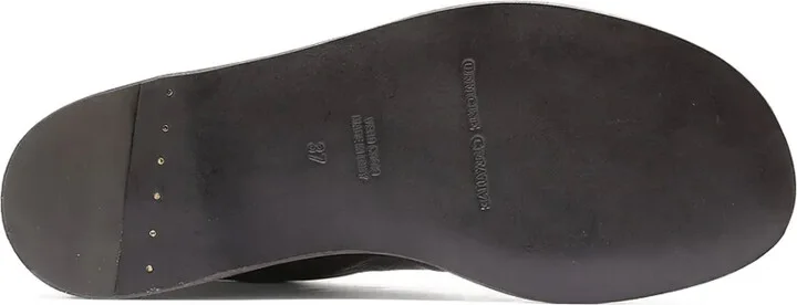 Leather Cross-Strap Sandals - Image 3