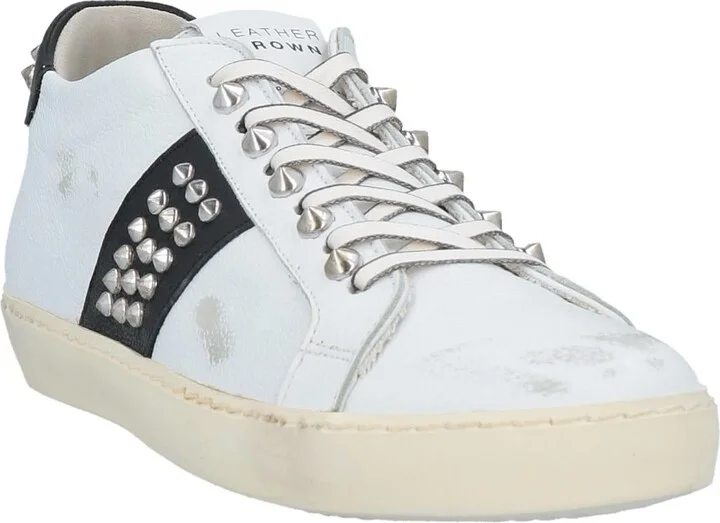 Leather Crown Woman Sneakers - Image 4