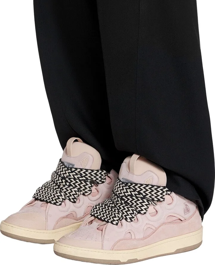 Leather Curb Sneakers - Image 6