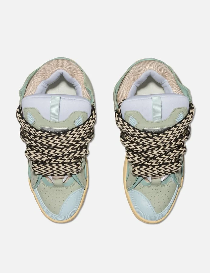 Leather Curb Sneakers - Image 3