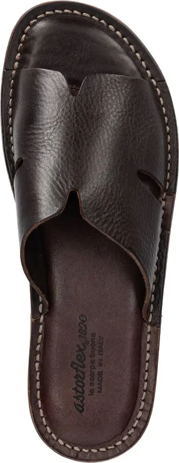 Leather Cut-Out Sandals - Image 4