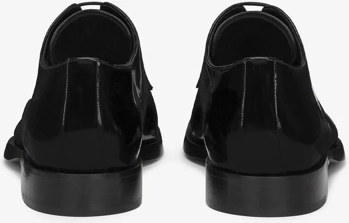 Leather Derby Lace-Up Shoes - Image 2
