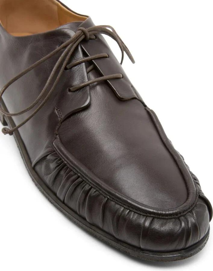 leather Derby shoes - Image 4