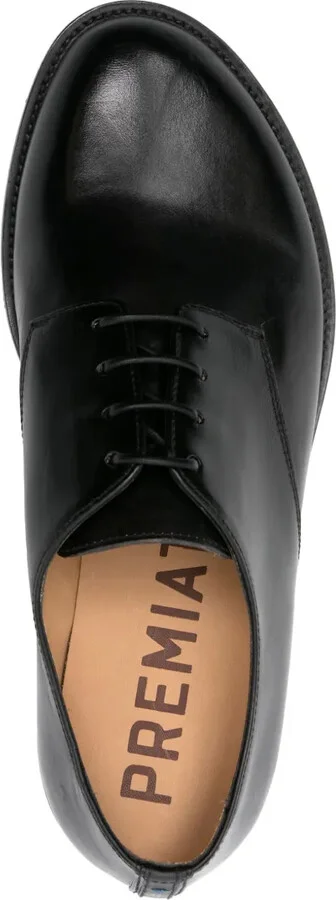 leather Derby shoes - Image 4
