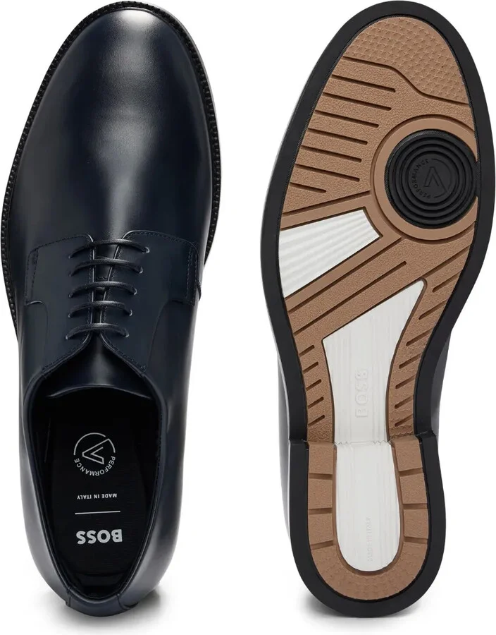 leather Derby shoes - Image 4