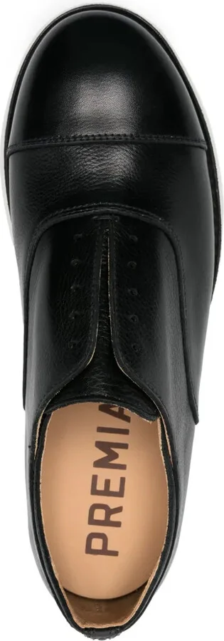 leather Derby shoes - Image 4