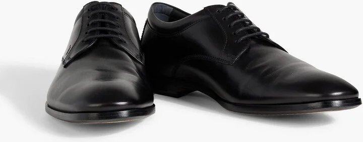 Leather Derby shoes - Image 2