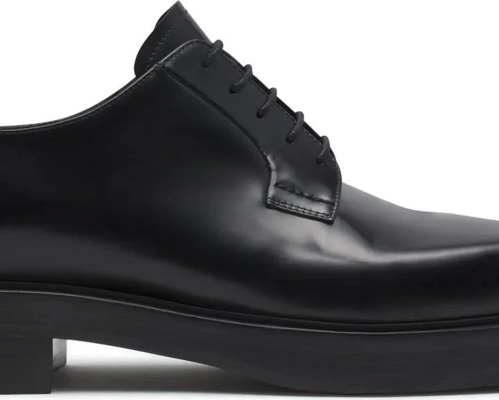 Leather Derby Shoes - Image 5