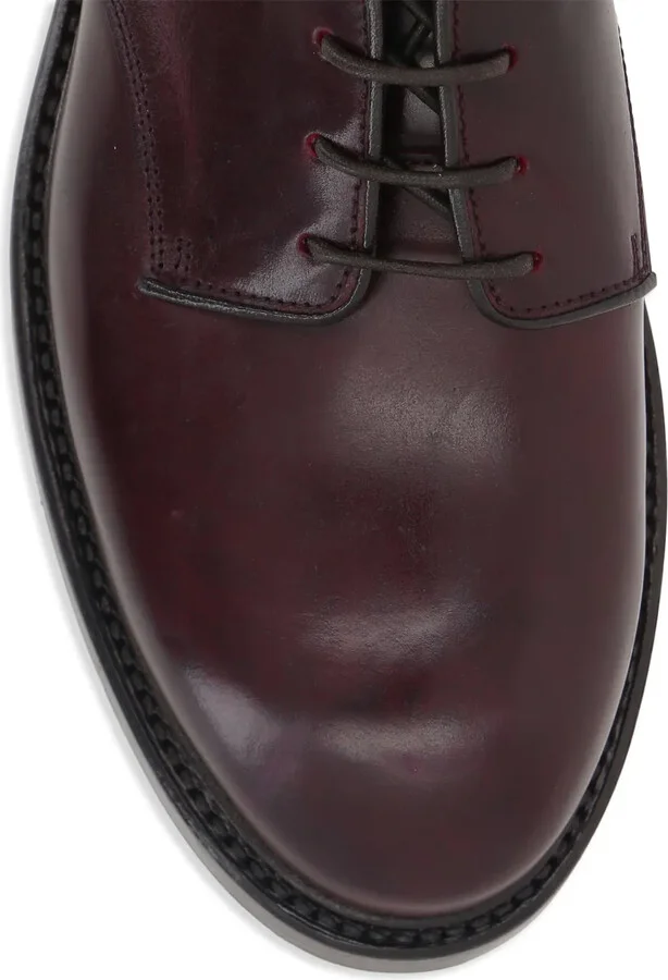 leather Derby shoes - Image 4