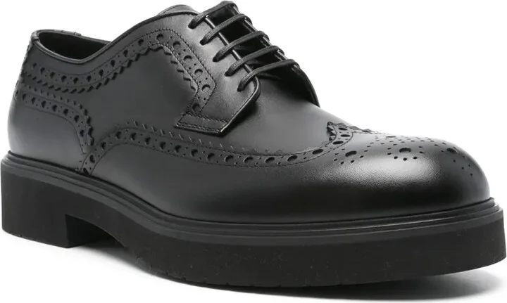leather Derby shoes - Image 2