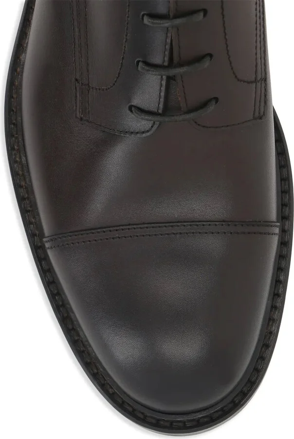 Leather Derby Shoes - Image 4