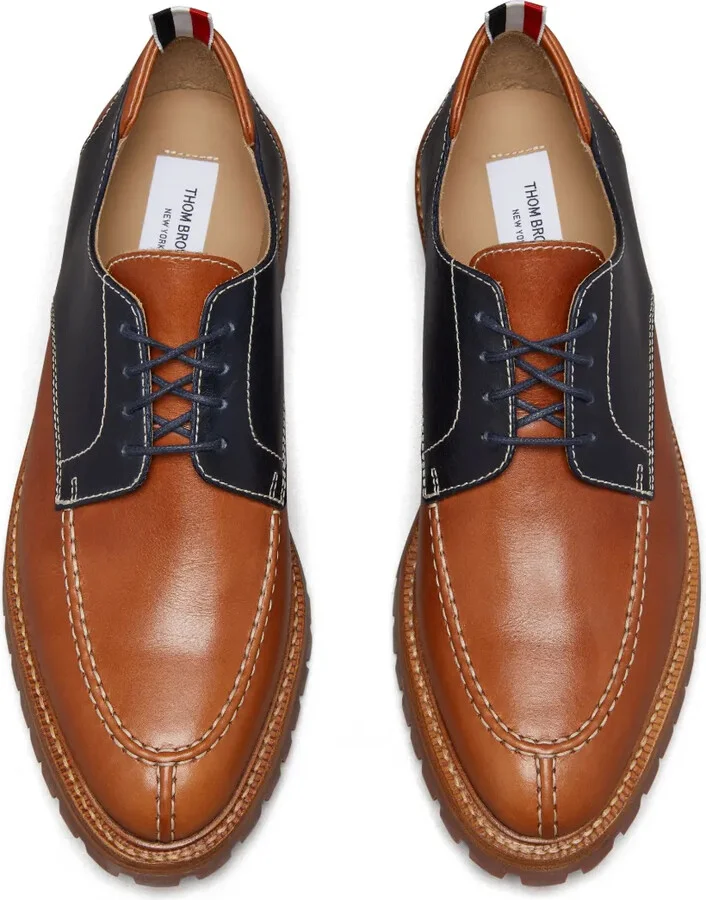 leather Derby shoes - Image 3