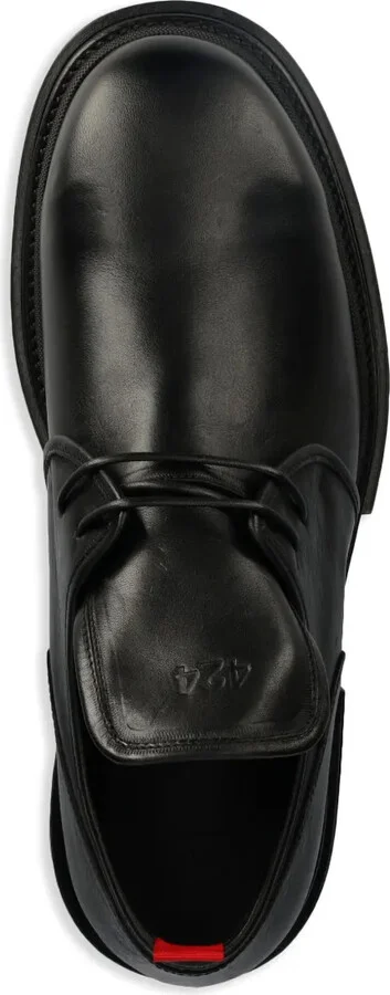Leather Derby Shoes - Image 4