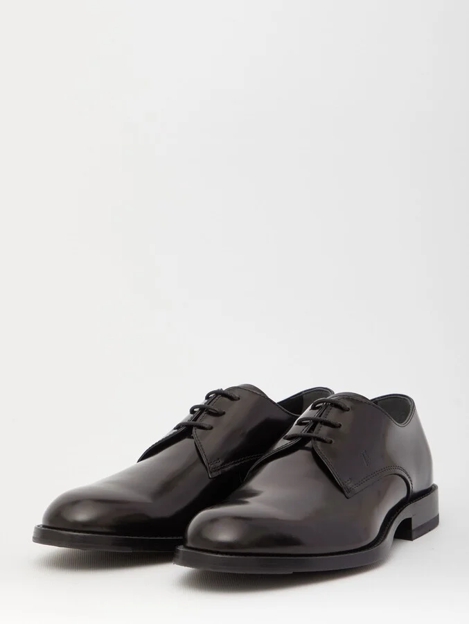 Leather Derby Shoes - Image 2