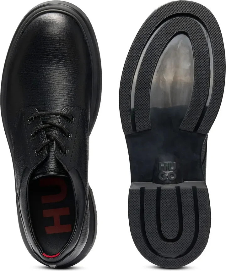 leather Derby shoes - Image 4