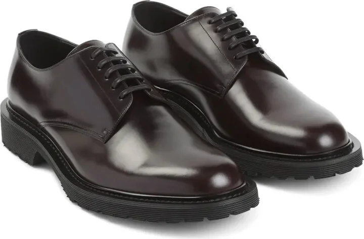 leather Derby shoes - Image 2