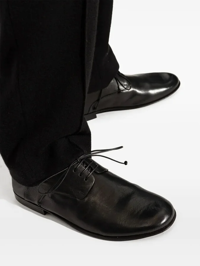 leather Derby shoes - Image 5