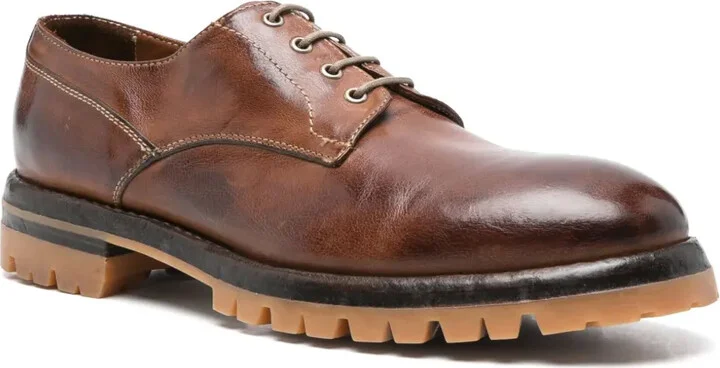 leather Derby shoes - Image 2