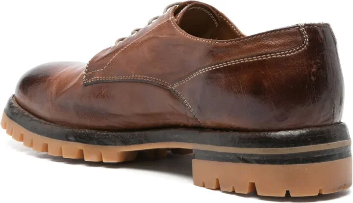 leather Derby shoes - Image 3