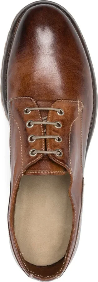 leather Derby shoes - Image 4